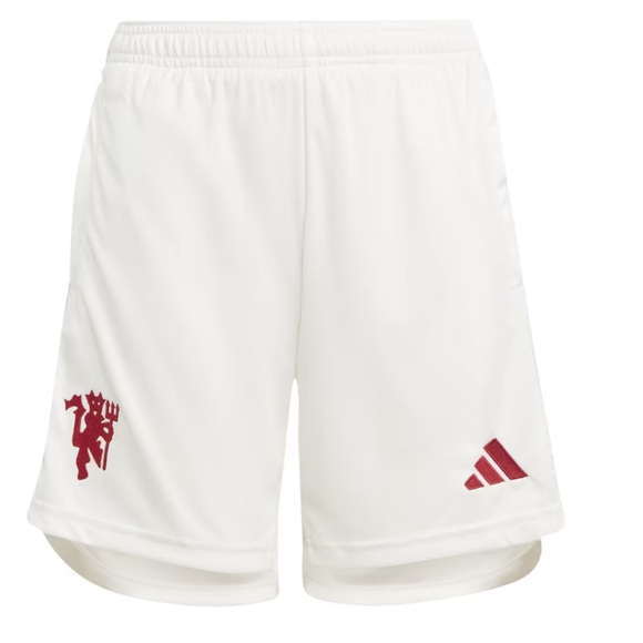 NWOT adidas Man United Third Shorts 2023-24 - Kids, size Small 9-10 - Picture 11 of 13